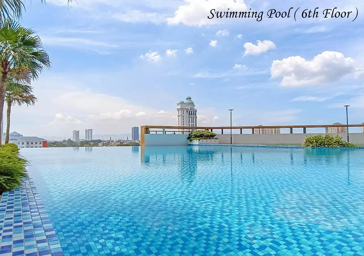 Metropol Serviced Apartment Nice Pool View 3 Br Bukit Mertajam