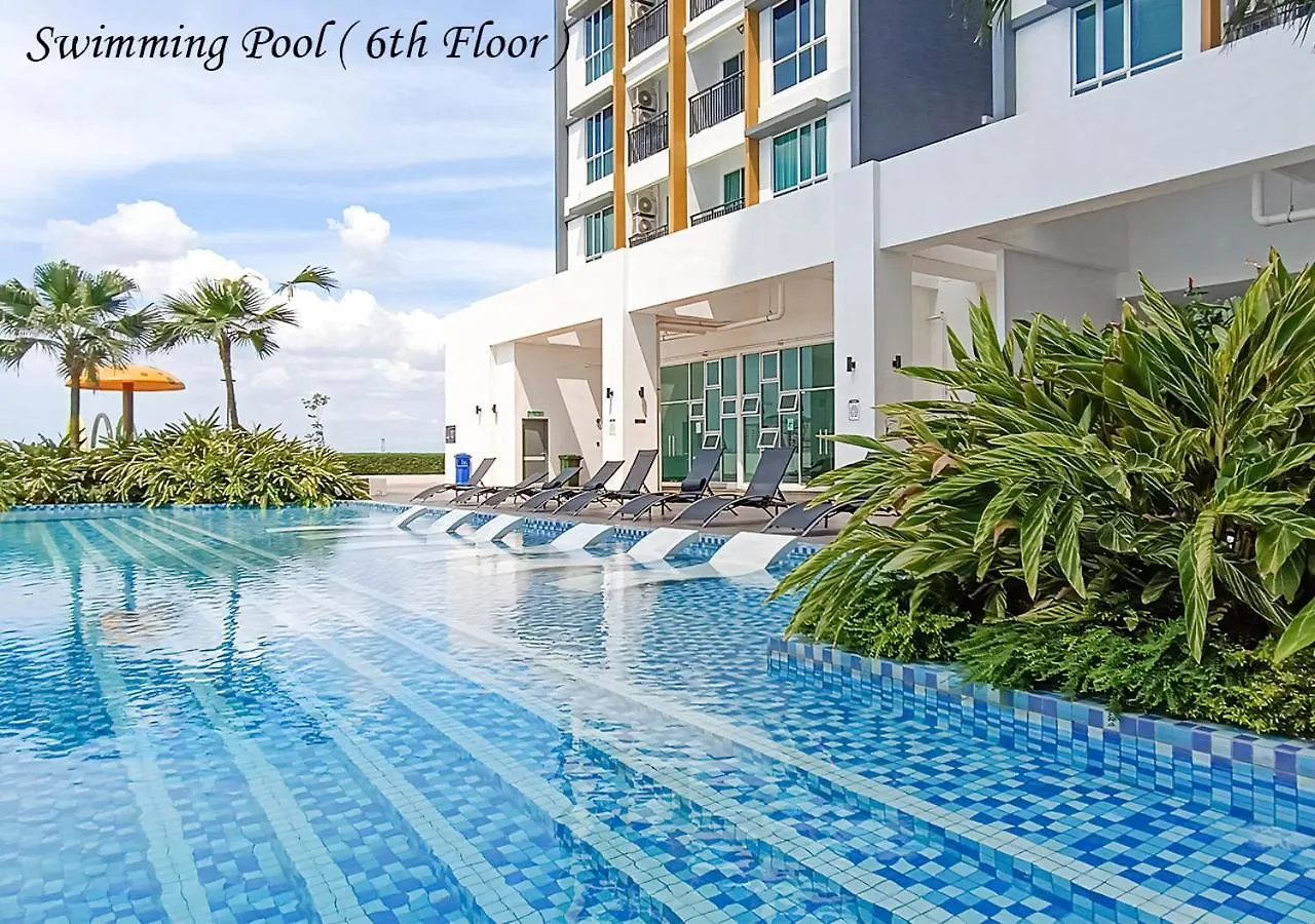Metropol Serviced Apartment Nice Pool View 3 Br Bukit Mertajam