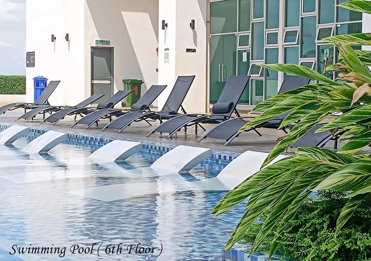 Metropol Serviced Apartment Nice Pool View 3 Br Bukit Mertajam