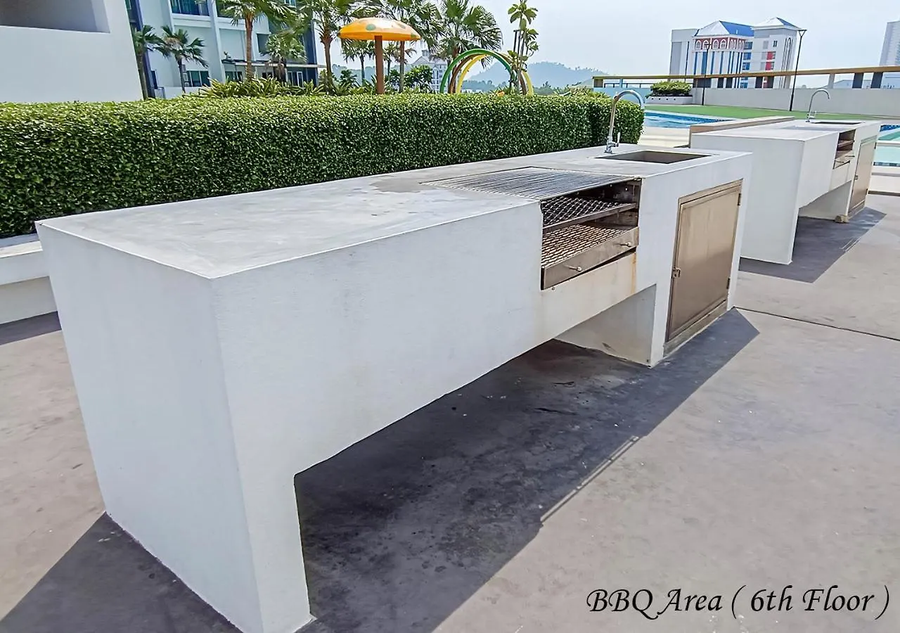 Metropol Serviced Apartment Nice Pool View 3 Br Bukit Mertajam 0*,