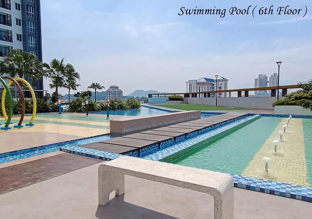 Metropol Serviced Apartment Nice Pool View 3 Br Bukit Mertajam 0*,