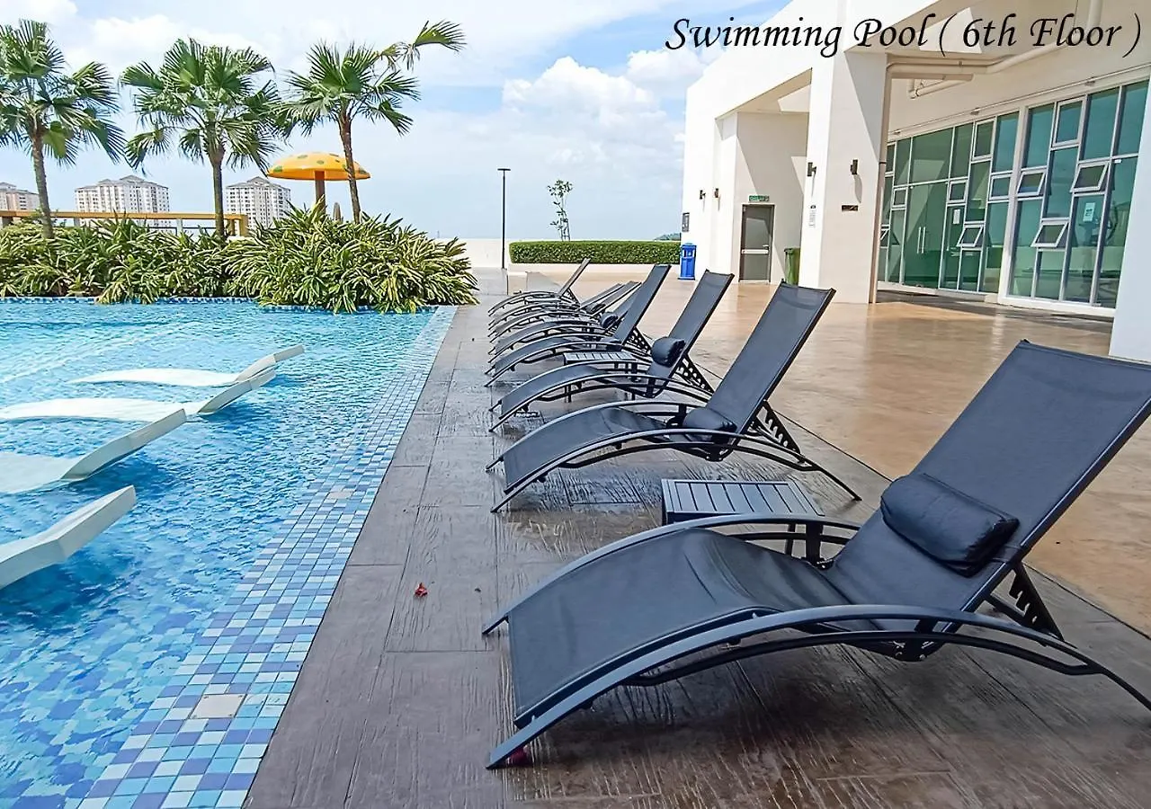 Metropol Serviced Apartment Nice Pool View 3 Br Bukit Mertajam Malaysia
